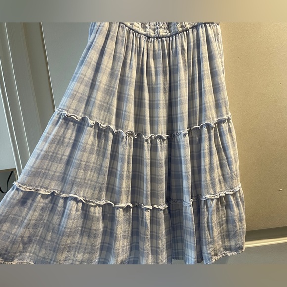 Hollister Light Blue Mini Dress - Picture 4 of 12